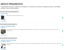 Tablet Screenshot of mexicoprogresista.blogspot.com