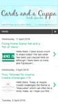 Mobile Screenshot of cardsandacuppa.blogspot.com