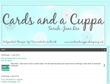 Tablet Screenshot of cardsandacuppa.blogspot.com