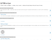 Tablet Screenshot of lilbitoluv.blogspot.com