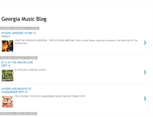 Tablet Screenshot of georgiamusicblog.blogspot.com