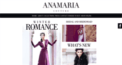 Desktop Screenshot of anamariacouture.blogspot.com
