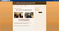 Desktop Screenshot of nccyc.blogspot.com