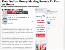 Tablet Screenshot of makeonlinefreemoney.blogspot.com