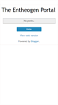 Mobile Screenshot of entheogenportal.blogspot.com