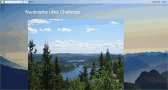 Desktop Screenshot of nordmarka-ultra-challenge.blogspot.com