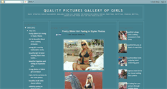 Desktop Screenshot of hqwallpapers-girls.blogspot.com