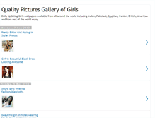 Tablet Screenshot of hqwallpapers-girls.blogspot.com