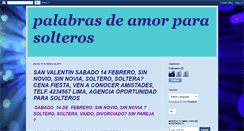 Desktop Screenshot of palabrasdeamorparasolteros.blogspot.com