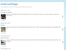 Tablet Screenshot of anatomyofoldage.blogspot.com