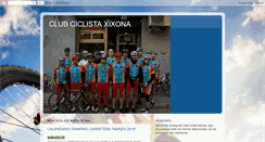 Desktop Screenshot of clubciclistaxixona.blogspot.com