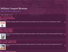 Tablet Screenshot of militarycouponmomma.blogspot.com