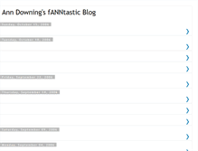 Tablet Screenshot of anndowning.blogspot.com