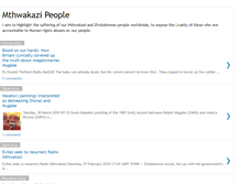 Tablet Screenshot of mthwakazipeople.blogspot.com