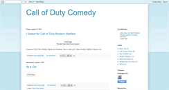 Desktop Screenshot of codcomedies.blogspot.com