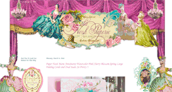 Desktop Screenshot of lapinkpaperie.blogspot.com