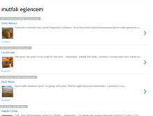 Tablet Screenshot of mutfakeglencem.blogspot.com