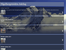 Tablet Screenshot of fagelbergetsodrajaktlag.blogspot.com