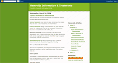 Desktop Screenshot of hemroids-info.blogspot.com