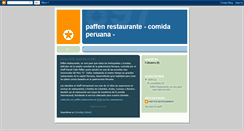 Desktop Screenshot of paffenrestaurante.blogspot.com