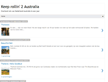 Tablet Screenshot of keeprollin2australia.blogspot.com