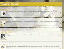 Tablet Screenshot of noivasdecuiaba.blogspot.com