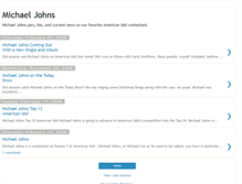 Tablet Screenshot of michael-johns.blogspot.com