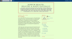 Desktop Screenshot of dinkumhealth.blogspot.com