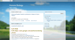 Desktop Screenshot of hbio-mast.blogspot.com