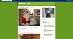 Desktop Screenshot of mattman01.blogspot.com