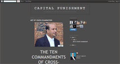 Desktop Screenshot of capitalpunishmentinindia.blogspot.com