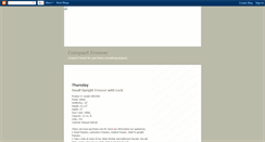 Desktop Screenshot of compact-freezer.blogspot.com