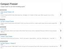 Tablet Screenshot of compact-freezer.blogspot.com