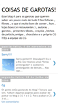 Mobile Screenshot of coisasdegarotascg.blogspot.com