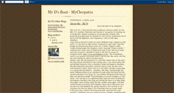 Desktop Screenshot of mrdsboat.blogspot.com