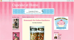 Desktop Screenshot of cupcakeathome.blogspot.com