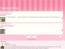 Tablet Screenshot of cupcakeathome.blogspot.com