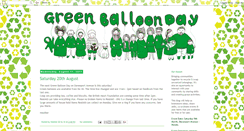 Desktop Screenshot of greenballoondays.blogspot.com