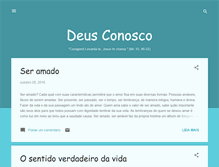 Tablet Screenshot of deus-conosco.blogspot.com