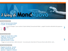 Tablet Screenshot of ilblogdimondonuovo.blogspot.com