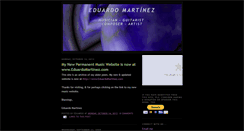 Desktop Screenshot of eduardomartinez-music.blogspot.com