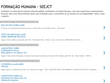 Tablet Screenshot of equipedeformaohumana.blogspot.com