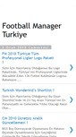 Mobile Screenshot of footballmanager-turkiye.blogspot.com