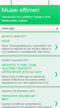 Mobile Screenshot of museieffimeri.blogspot.com