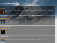 Tablet Screenshot of mikehengler.blogspot.com