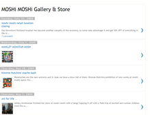 Tablet Screenshot of moshigallery.blogspot.com