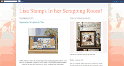 Desktop Screenshot of lisastampinroom.blogspot.com