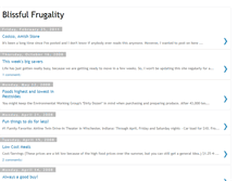 Tablet Screenshot of blissfulfrugality.blogspot.com