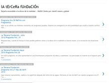 Tablet Screenshot of latercerafundacion.blogspot.com