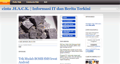 Desktop Screenshot of pedasmaniscinta.blogspot.com